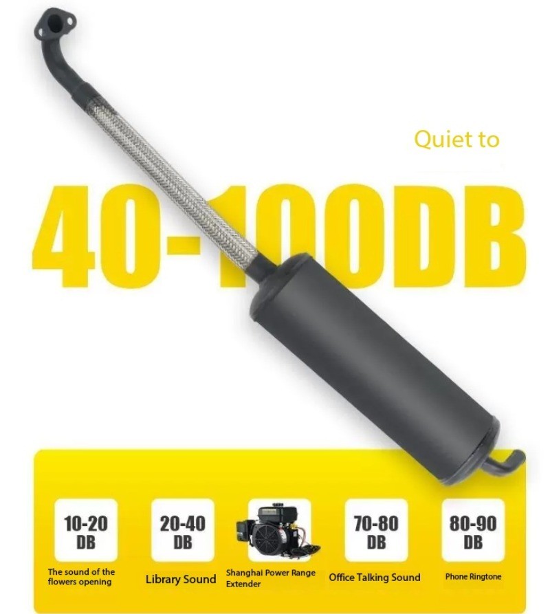 48/60/72V Electric Three-Wheel and Four-Wheel Gasoline Generator Range Extenders