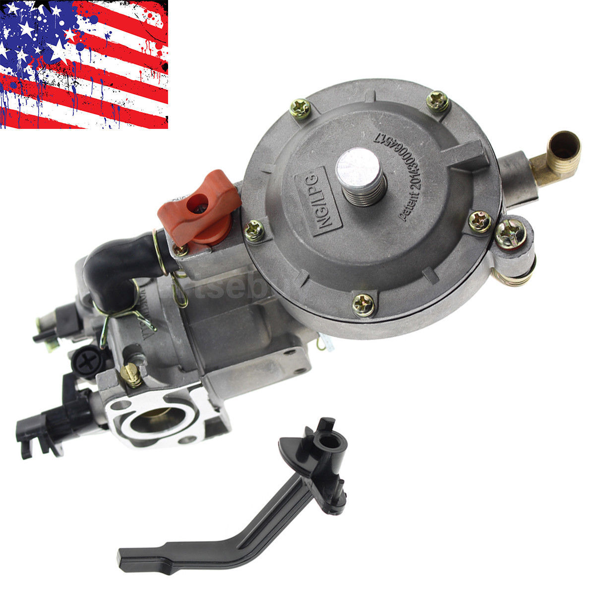 Dual Fuel LPG Conversion Carburetor for Generator GX200 160F 168F 170F GX160 New