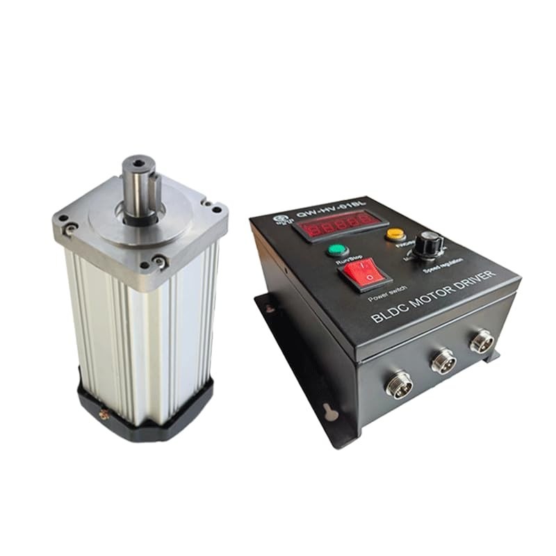 650W Brushless DC Motor Kit 110V 3000RPM BLDC Motor w/ QW-HV-01BL Driver- OB