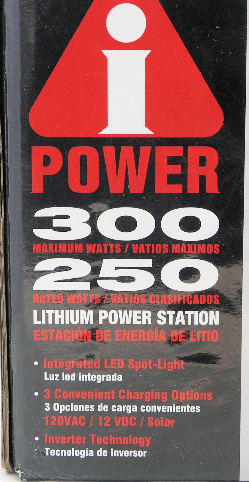 A-iPower PPS300L 300W Li-ion Manual Start Battery Powered Inverter Generator