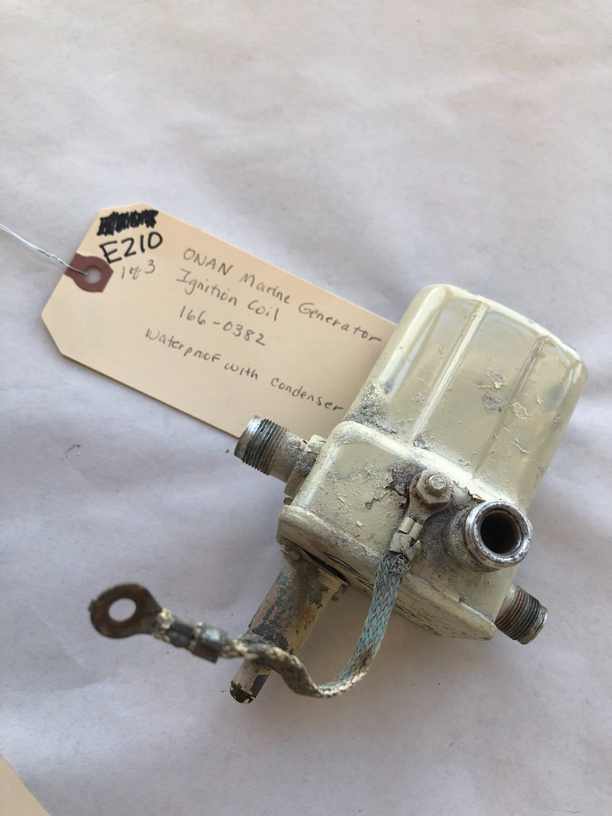 E210 E211 E212 Onan 166-0382 Waterproof Ignition Coil