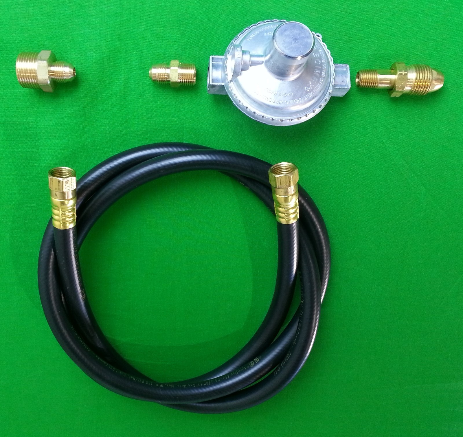 Propane Hook up Hose LP Cylinder Tank Regulator Propane Generator Rubber 6 Foot