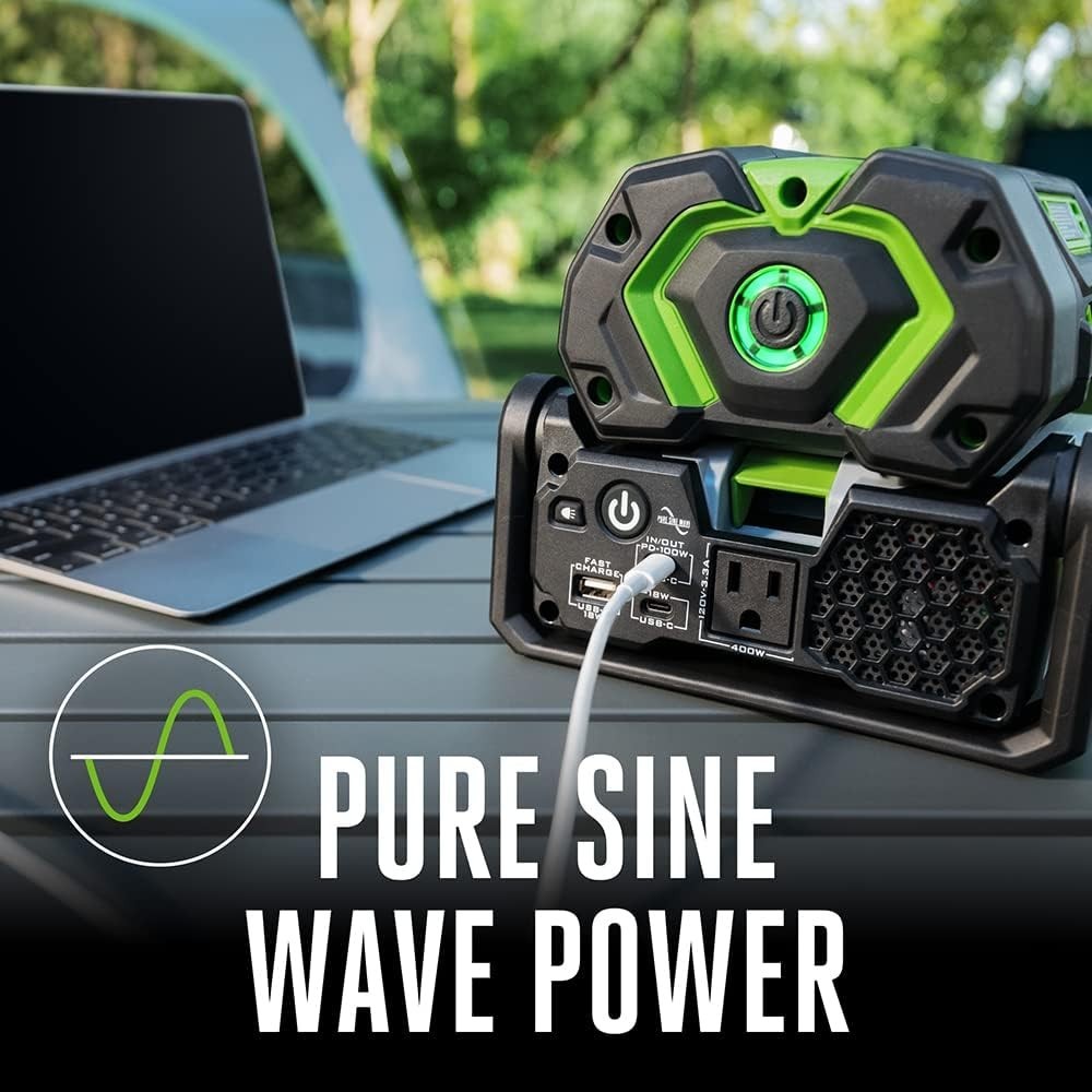 Pure Sine Wave 400W Portable Inverter Generator for Sensitive Electronics