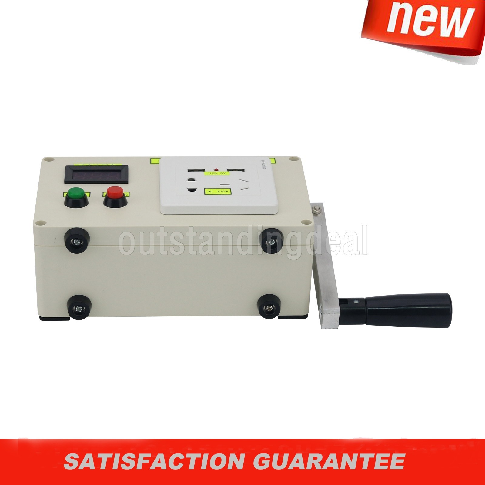 Rechargeable Li-Battery 30W Portable Multifunctional Hand Crank Generator os67
