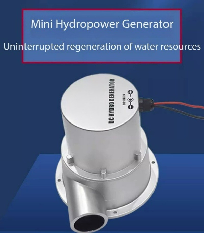Water Flow Turbine Type Field Home Small Water Energy Generator DC Brushless