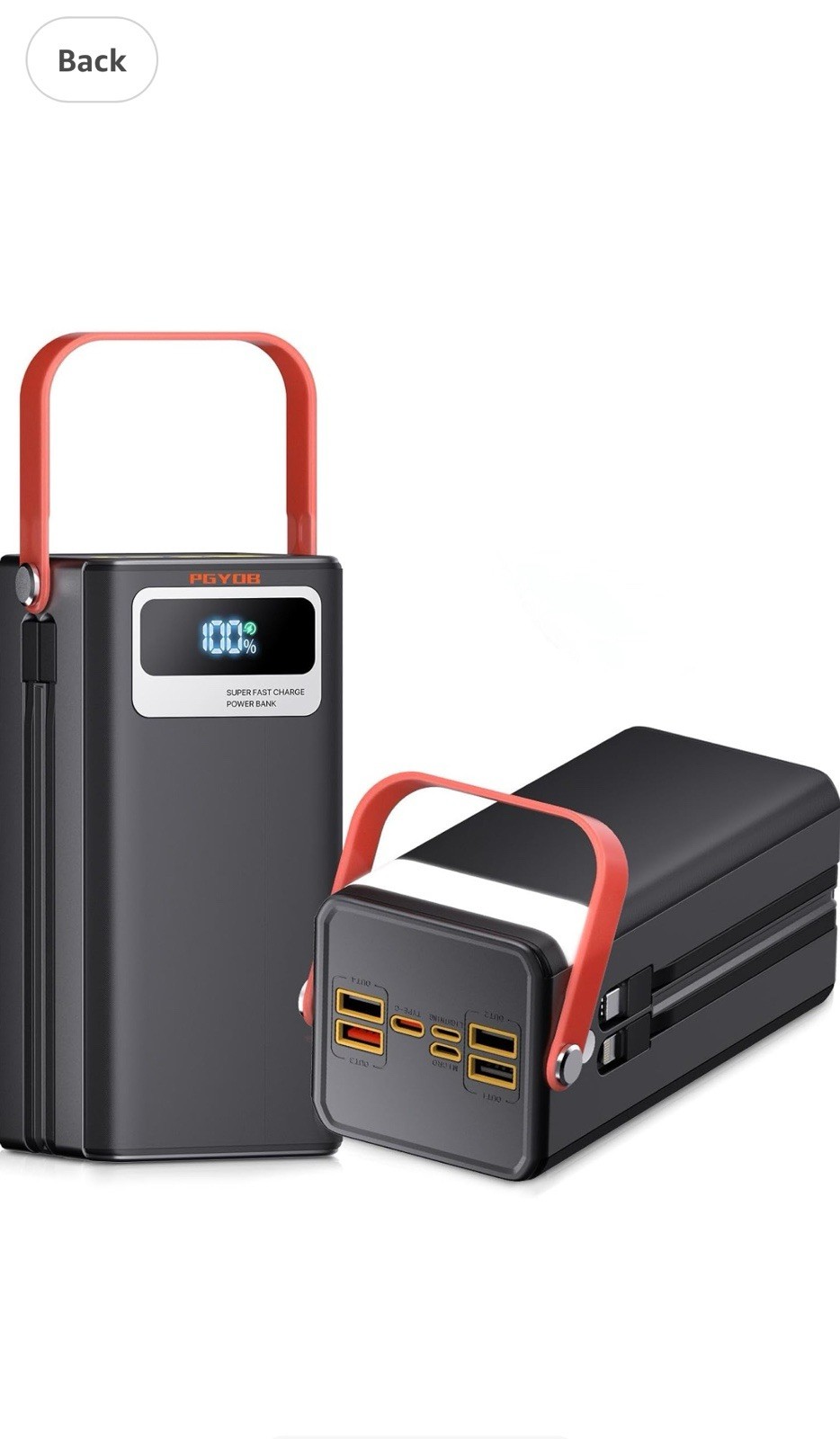 Portable Power Station Backup Battery Generator