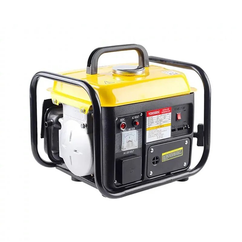 650W Household Micro Brushless Two Stroke Single Phase Gasoline Generator 220V