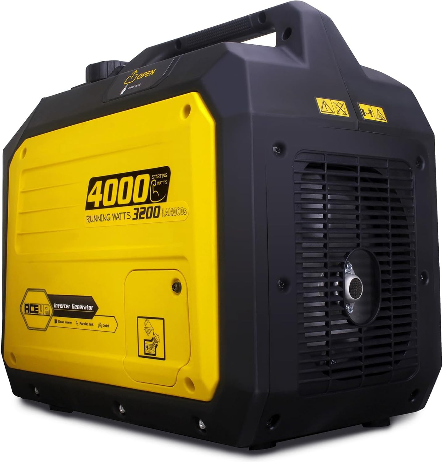 4000 Watt Portable Inverter Generator 149Cc, Gas Quiet Generator for Home, Rv-Re