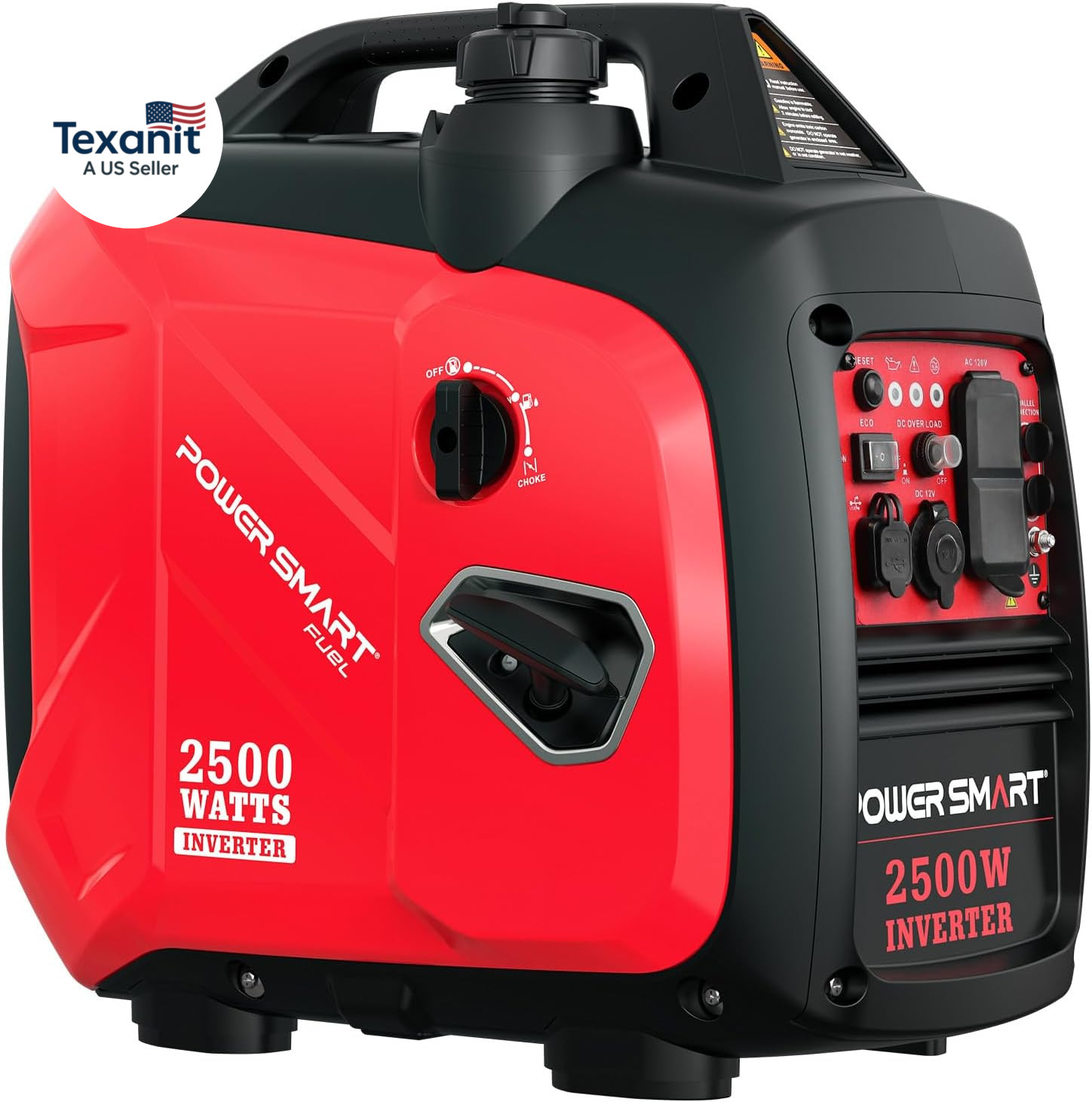 2500-Watt Portable Inverter Generator with Quiet Technology