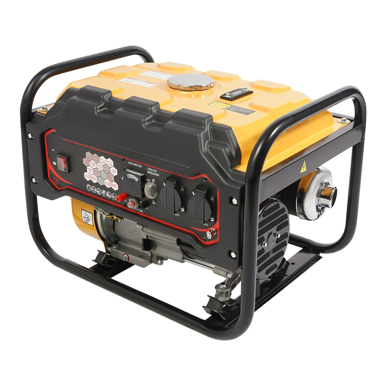 1.8KW 6.5HP 4-Stroke Gasoline Generator Single Cylinder Portable Power Generator