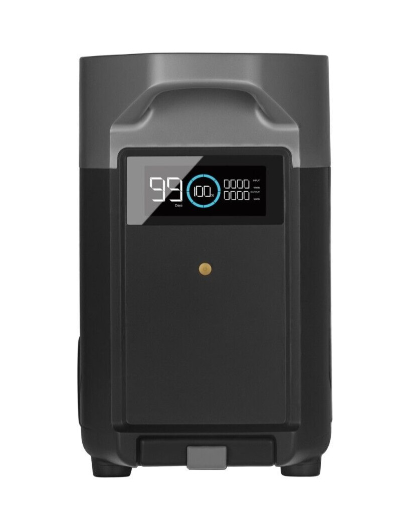 EcoFlow DELTA Pro Generator Extra Battery 3600Wh LFP Certified Refurbished