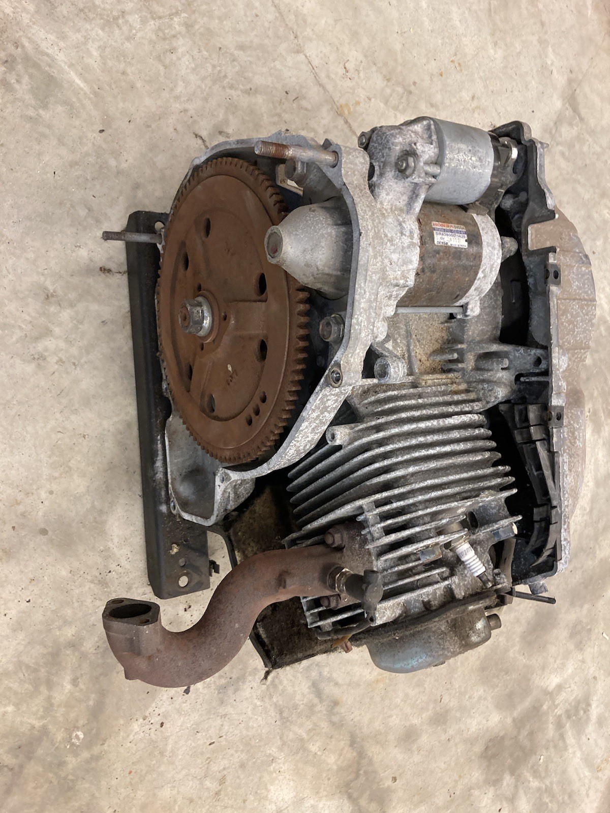 Es6500 Honda Generator Parts Motor Wiring Panels Air box Muffler