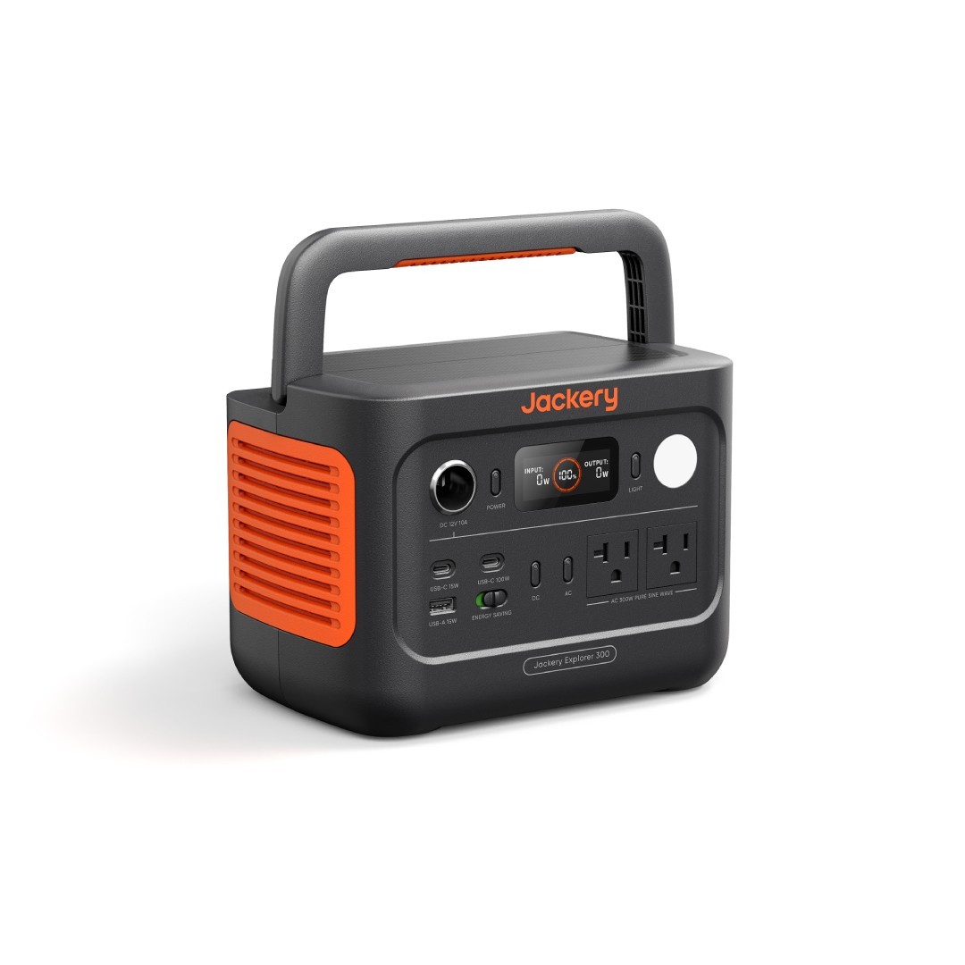 Jackery Explorer 300 Plus Power Station 288Wh LiFePO4 Battery 300W AC Outlet