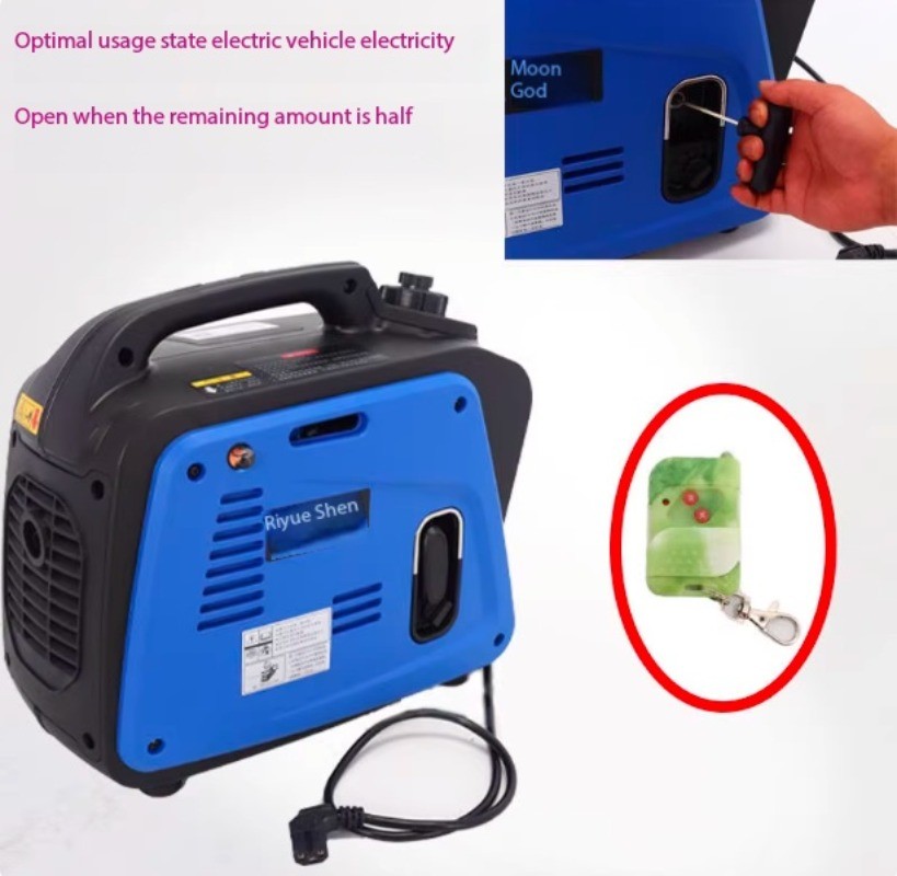 Range-extender electric vehicle range generator gasoline engine high-power