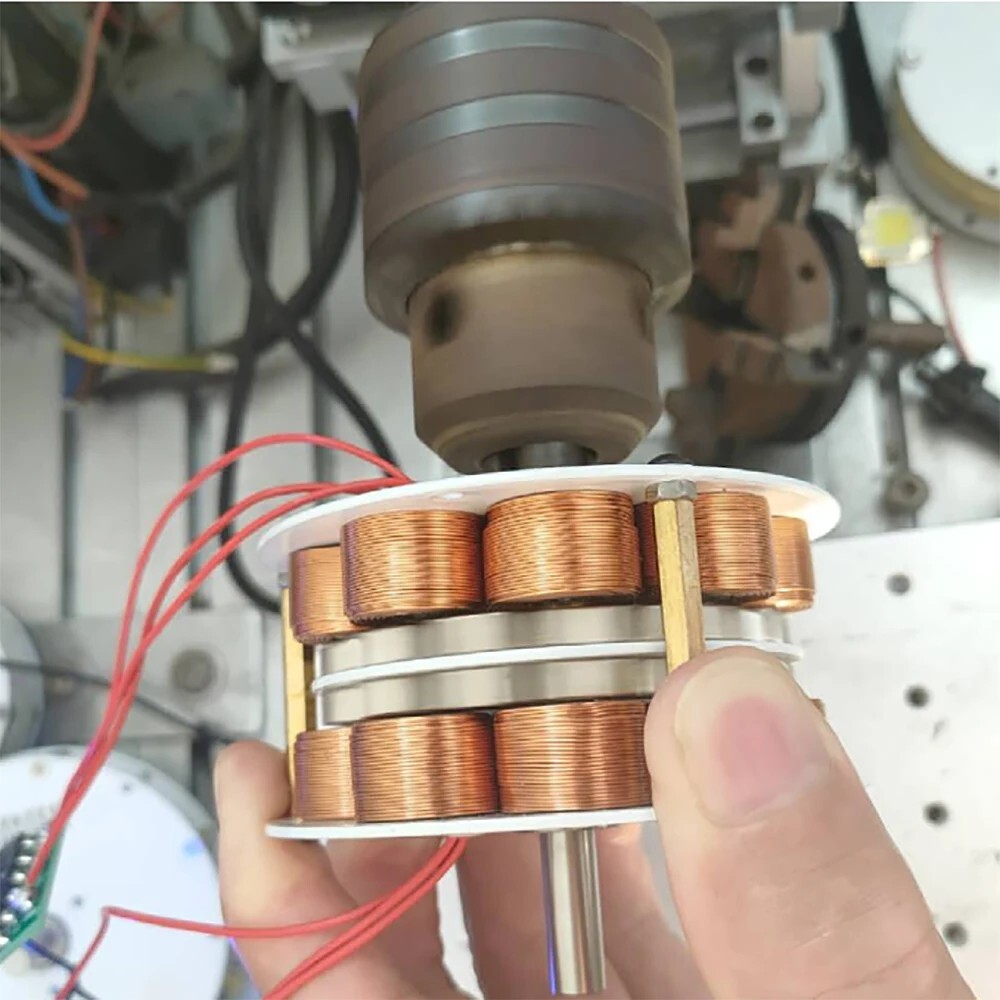 Double-Layer Disc Type Iron Core Generator Permanent Magnet Brushless Generators