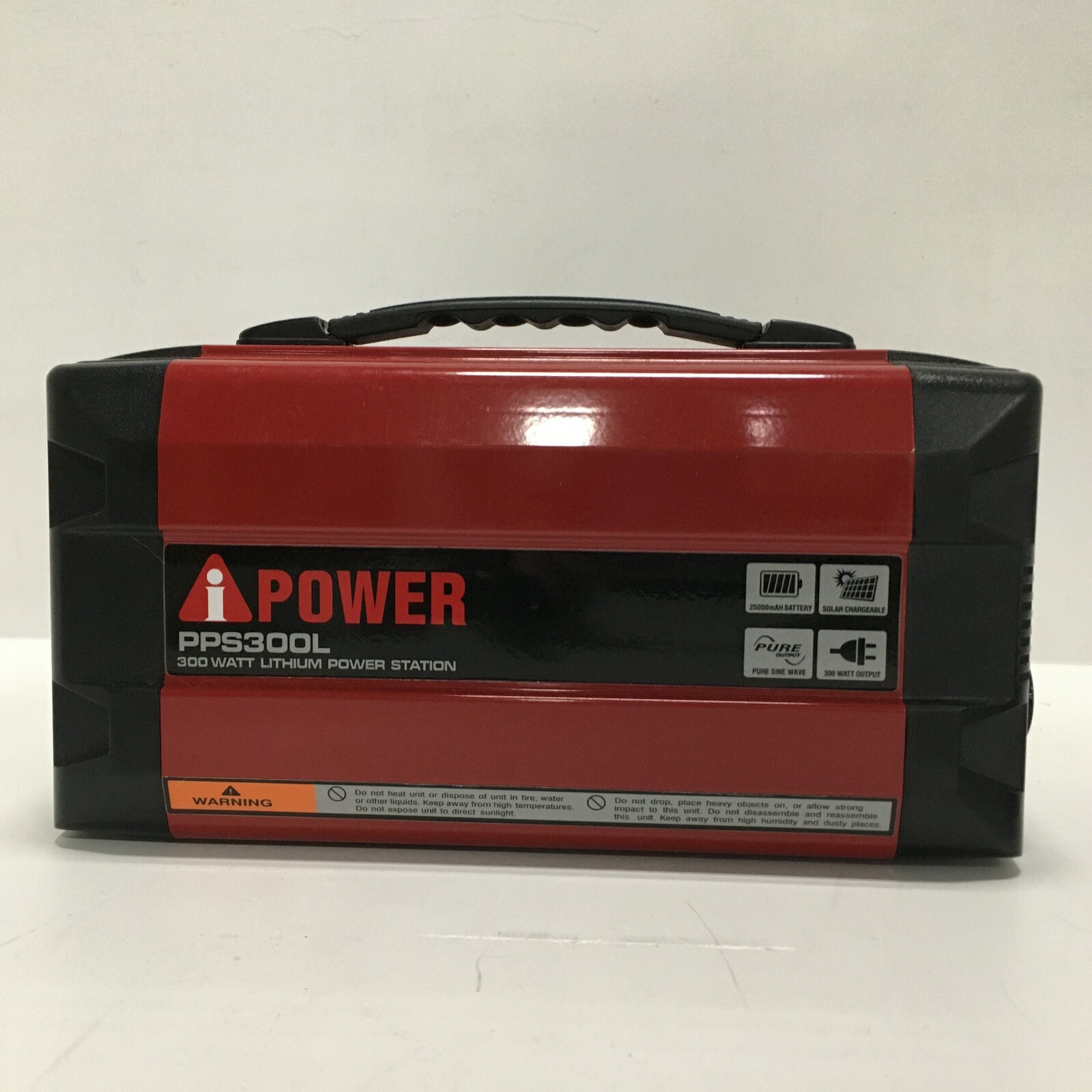 A-iPower 300 Watt Lithium Power Supply, Built In Integrated LED Spotlight