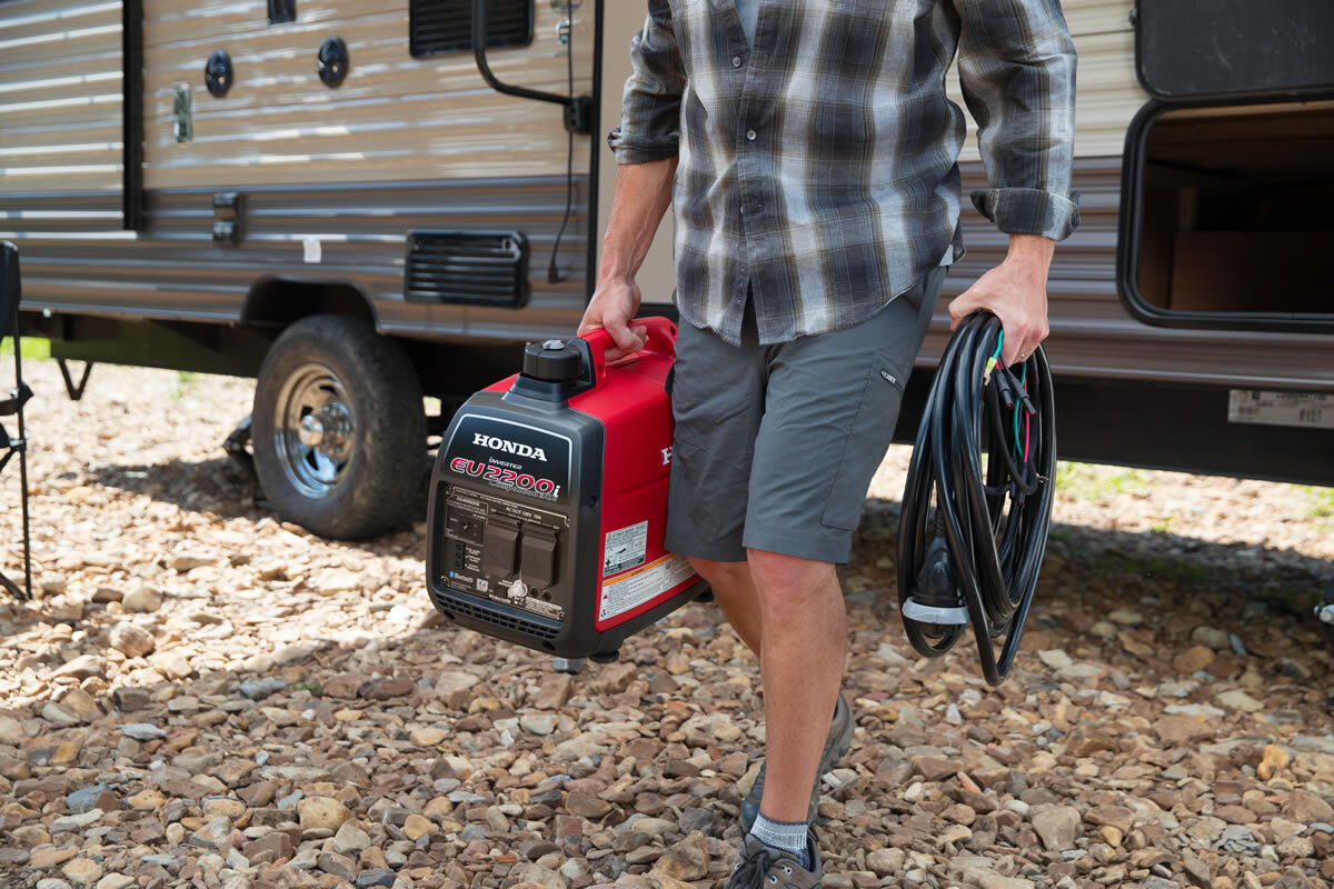 Honda EU2200i Companion 2,200 Watts Electric Generator – EU2200TAN1 (49 State)