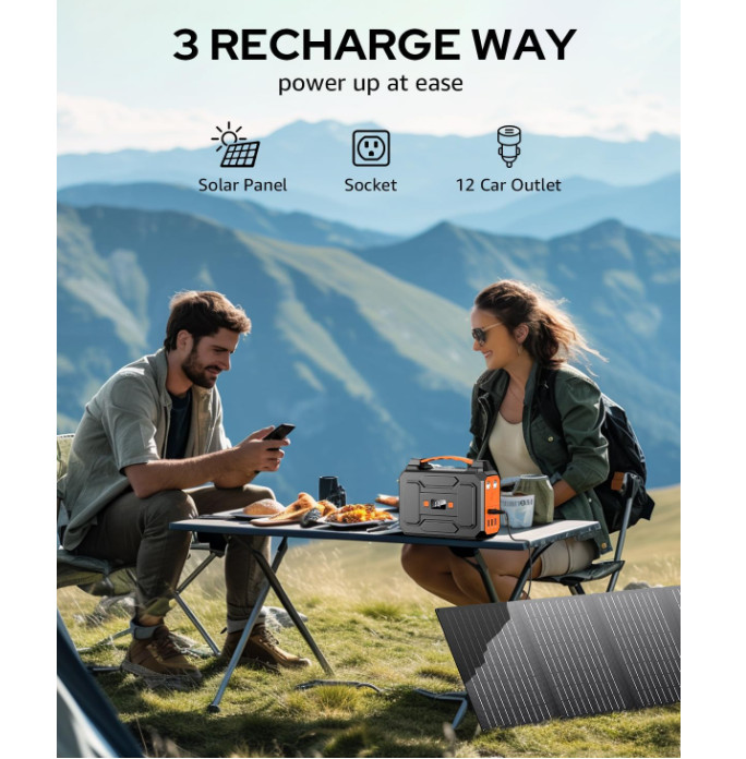 Generador solar alimentado por energía solar de 200 W pico/100 W nominales, esta