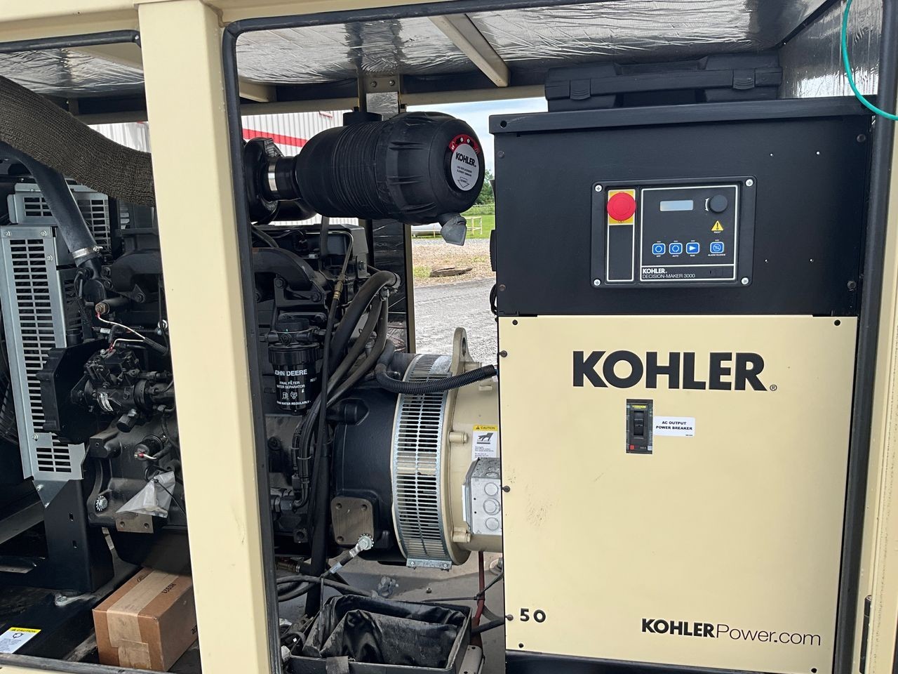 2019 New Surplus 50kW Kohler Diesel Gensets