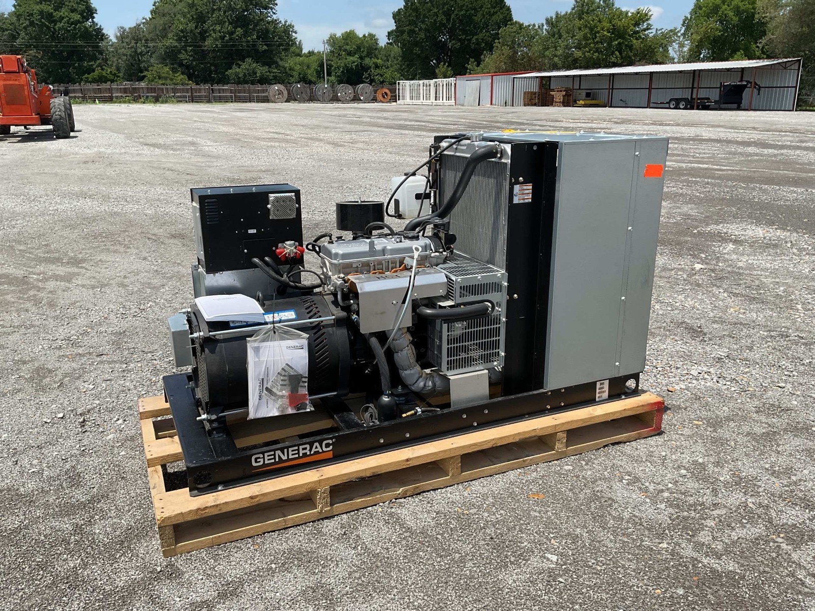 2021 New Surplus 25kW Generac NG Generator