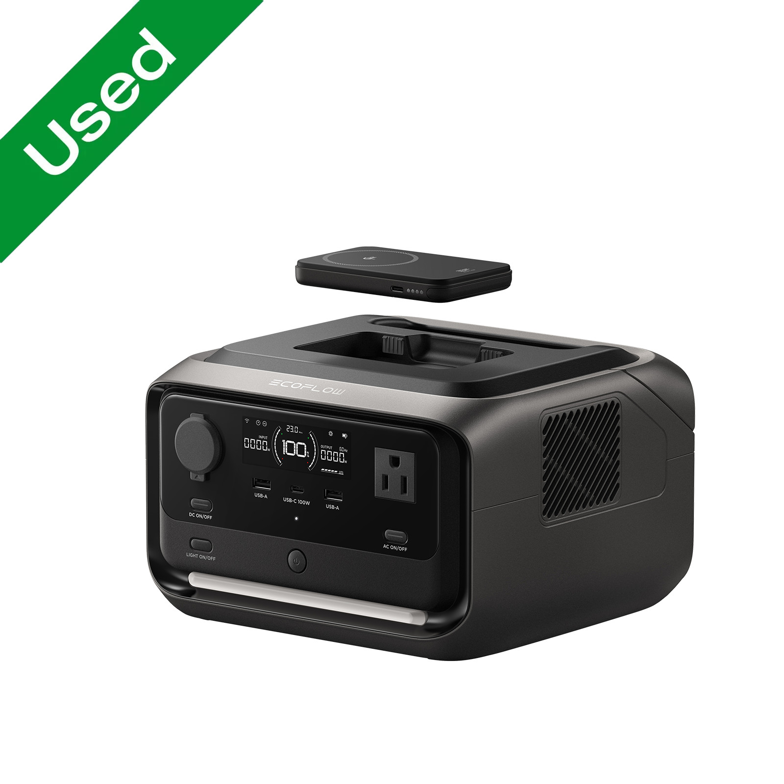 EcoFlow River 3 Plus 286Wh Wireless Boost Combo & 5000mAh RAPID Power Bank