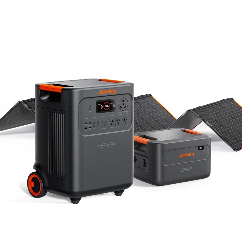 Jackery HomePower 3600 Plus 7.2kWh Power Station with SolarSaga 500X Solar Panel