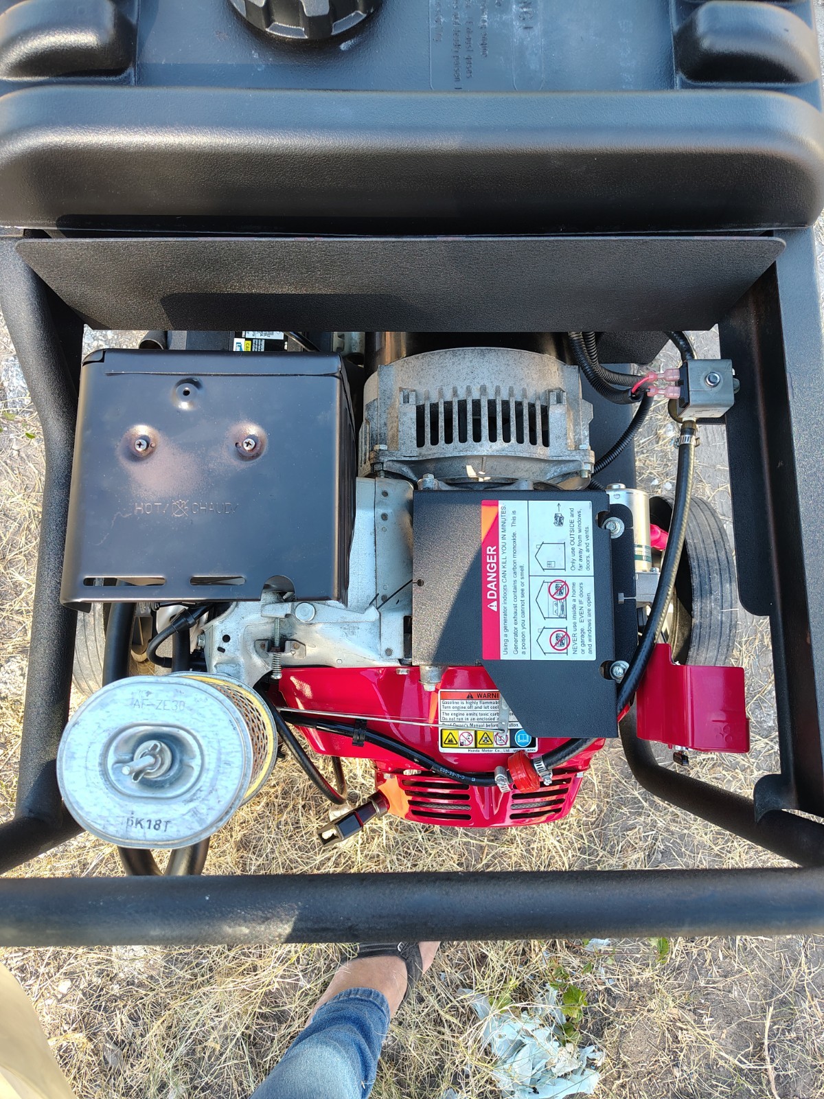 Northstar Honda GX Series Commercial GX390 8000 TFG Triple Fuel Generator