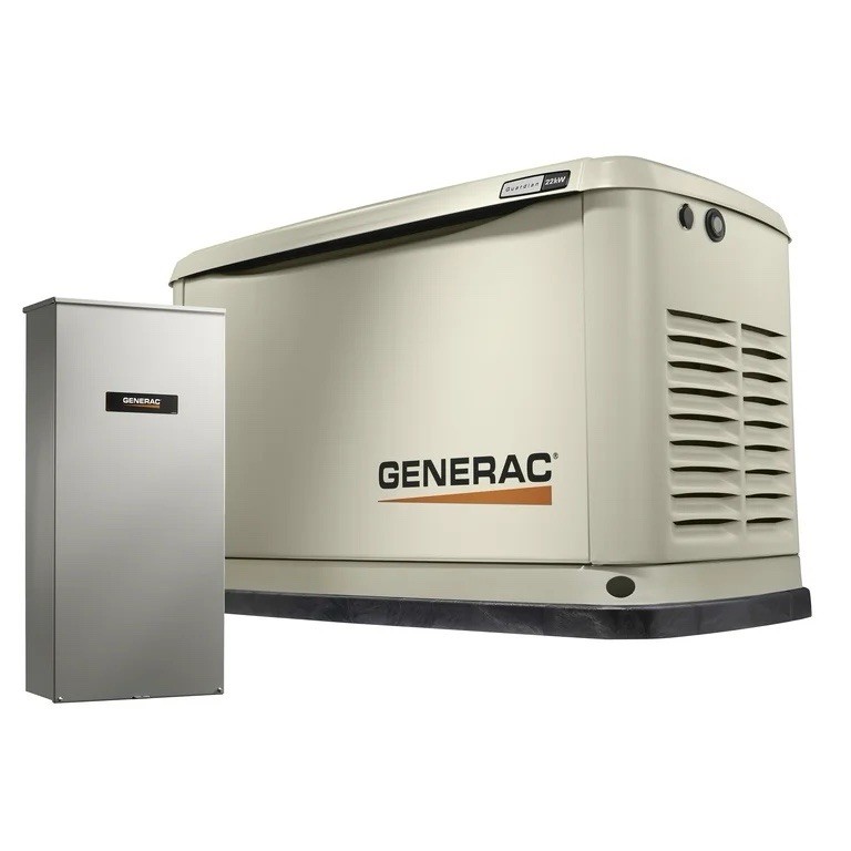 Generac 7291 Guardian 26kW Whole Home Standby Generator with 200A Transfer
