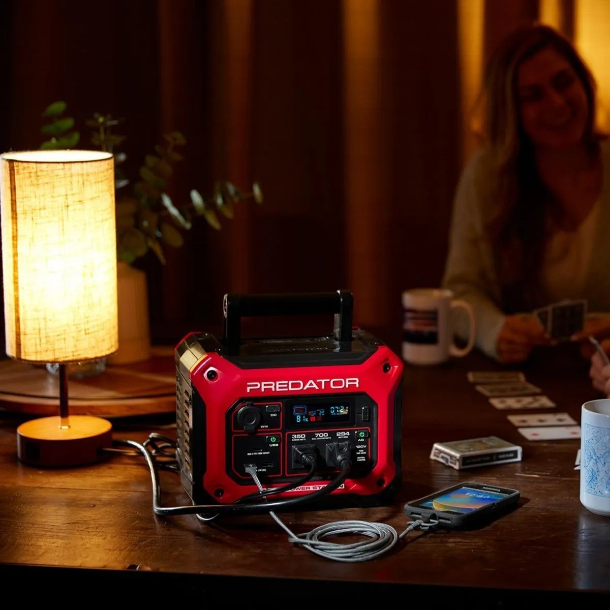 Predator 700W Portable Power Station 294Wh Solar Generator Power Supply Charger