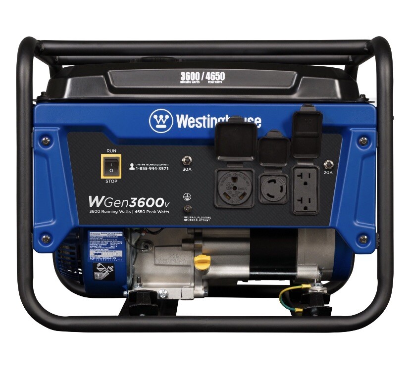 Westinghouse WGen3600v Portable Generator – Blue