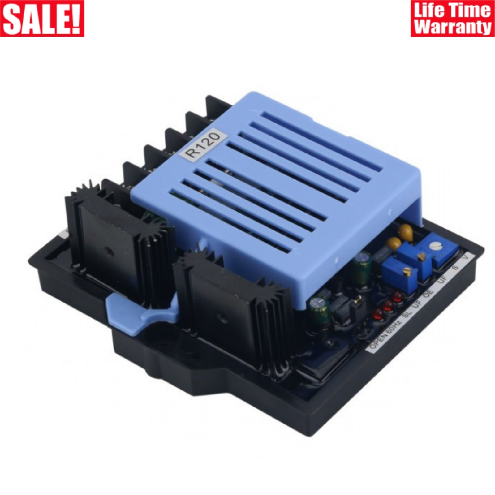 R120 AVR Brushless Diesel Generator Automatic Voltage Regulator Leroy Somer