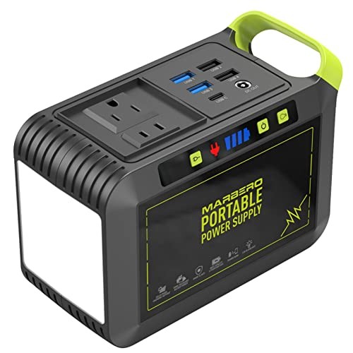 Portable Power Station 88Wh Camping Lithium Battery Solar M82 88WH 80W