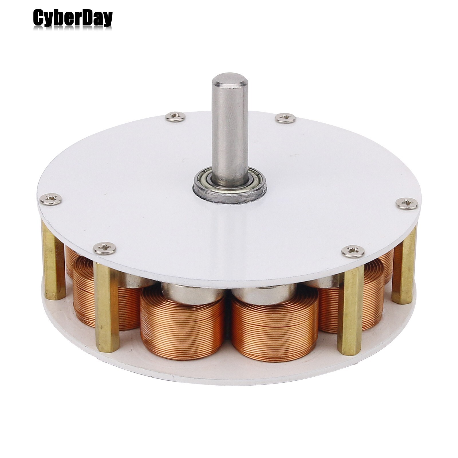 100-650RPM 50-60W 3-Phase AC Generator Micro Disc Generator with Magnets