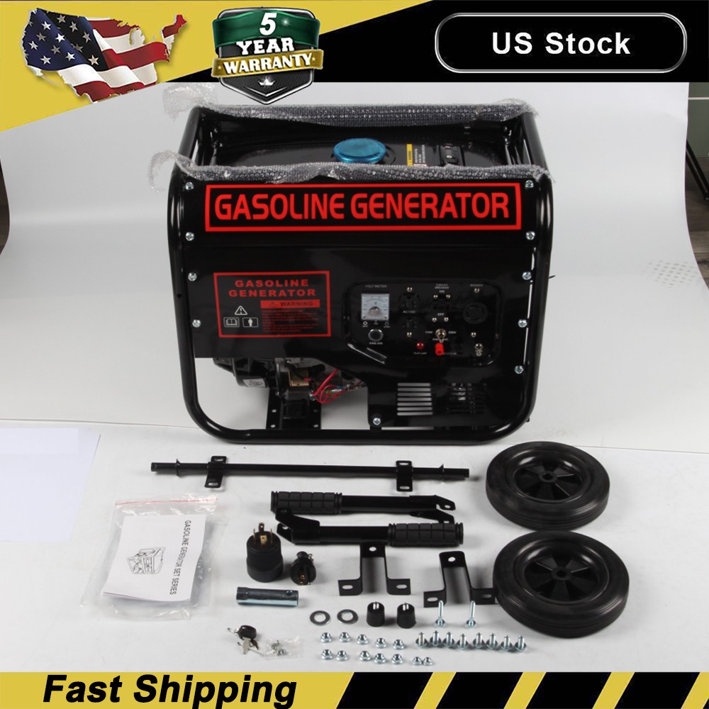 5KW Portable Inverter Generator Gas Powered Quiet-for Home Backup Construction