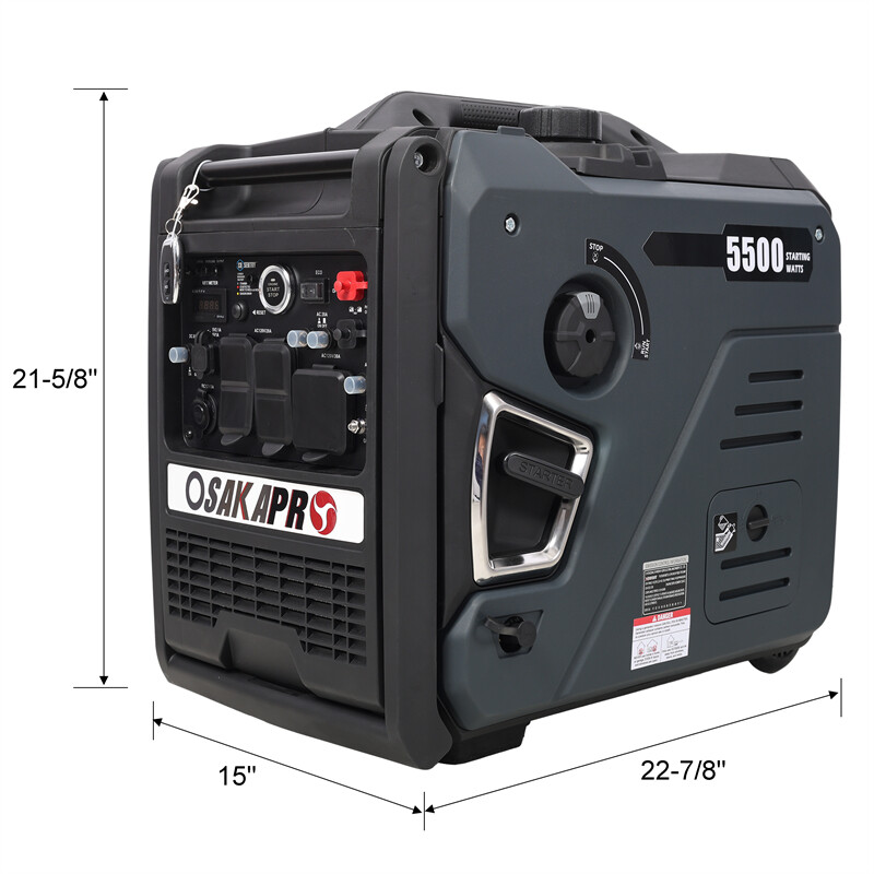 5.5KW Portable Generator Super Quiet Inverter Generator Electric & Remote Start