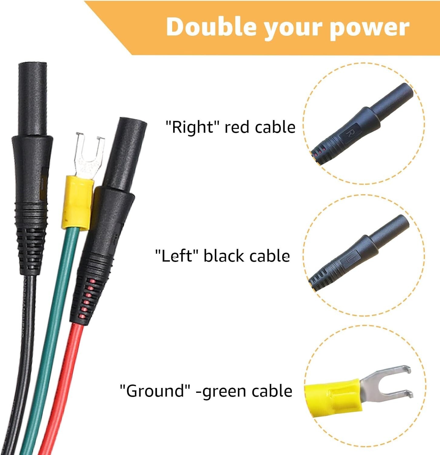 Honda Generator Parallel Cables for EU1000I, EU2000I, EU2200I, EU3000I