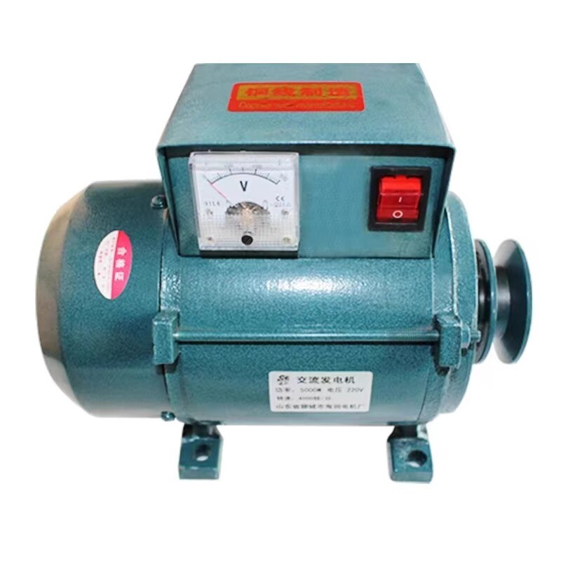 Household 50 Hz Brushless Excitation Alternator Without Pressure Regulator