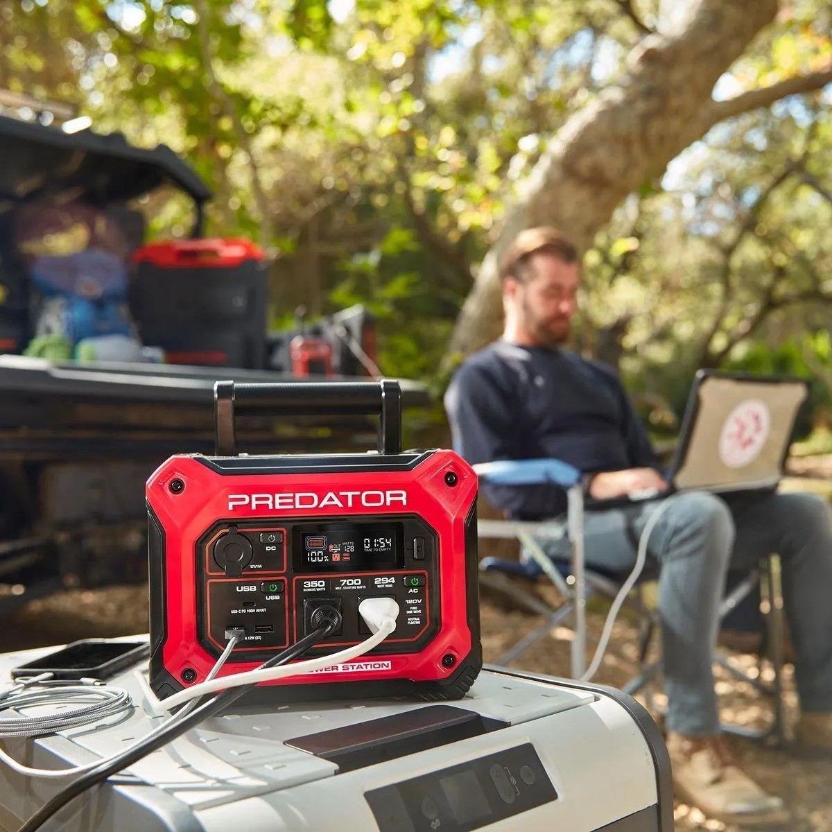 Predator 700W Portable Power Station 294Wh Solar Generator Power Supply Charger