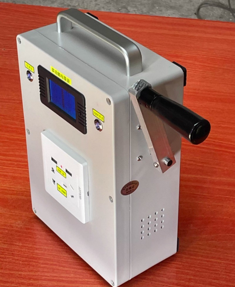 All-steel DC brush generator multifunctional hand crank generator 500W220V
