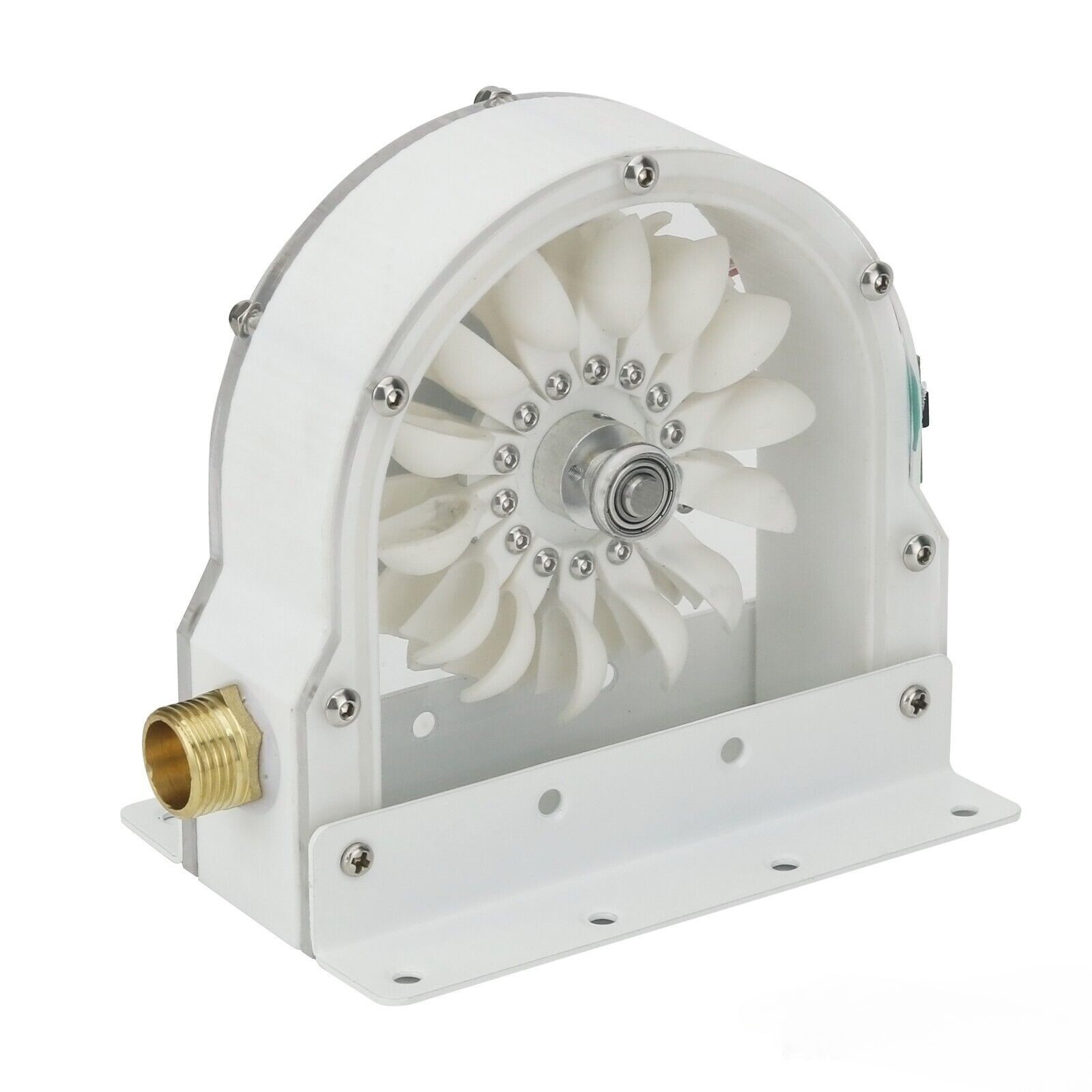 100W 50-2000RPM Pelton Hydro Generator Impulse Hydroelectric Generator pe66