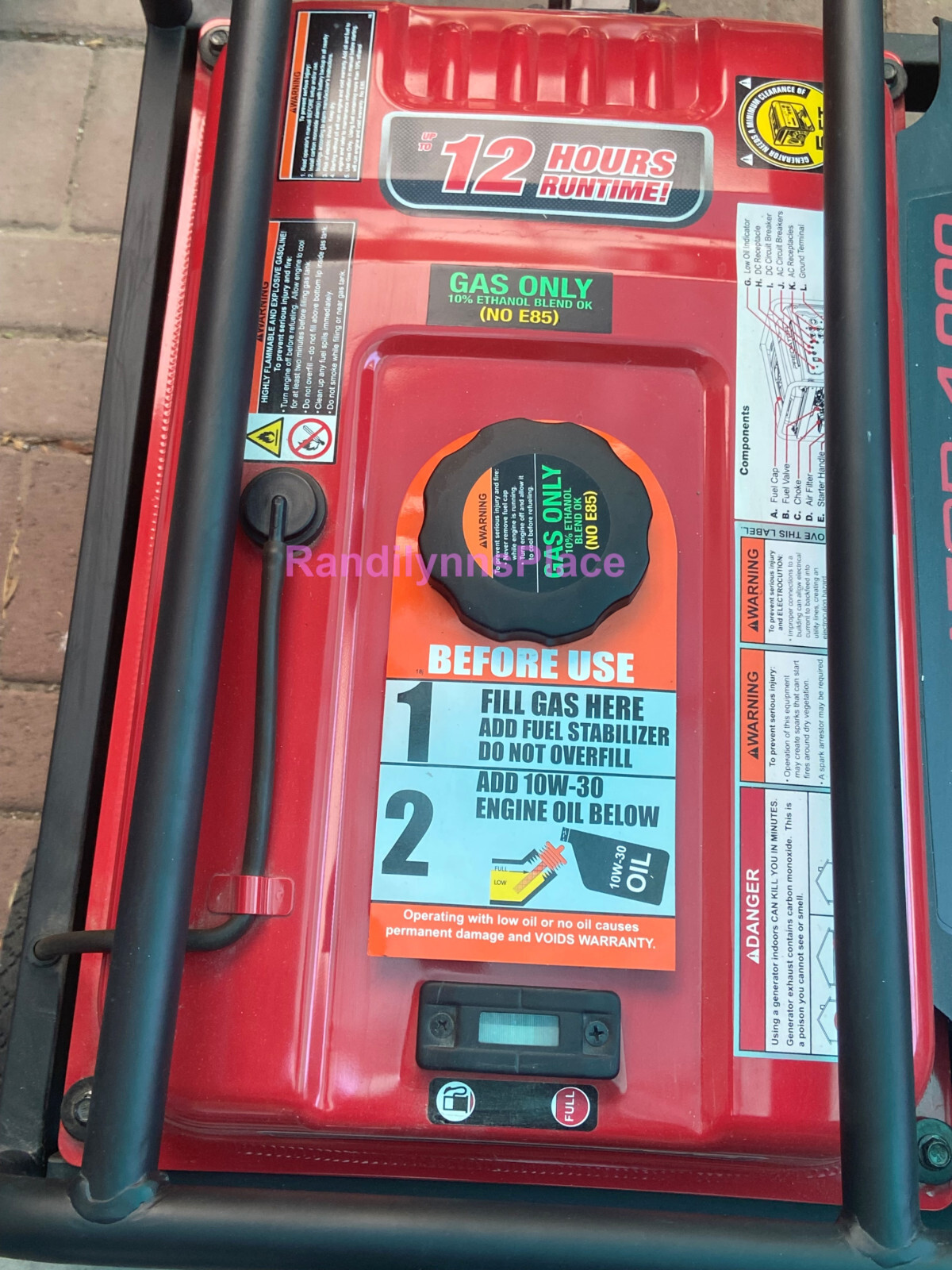 Predator 4000 Watt Gas Powered Generator, EPA📢 FREE LOCAL LAS VEGAS NV PICKUP📢
