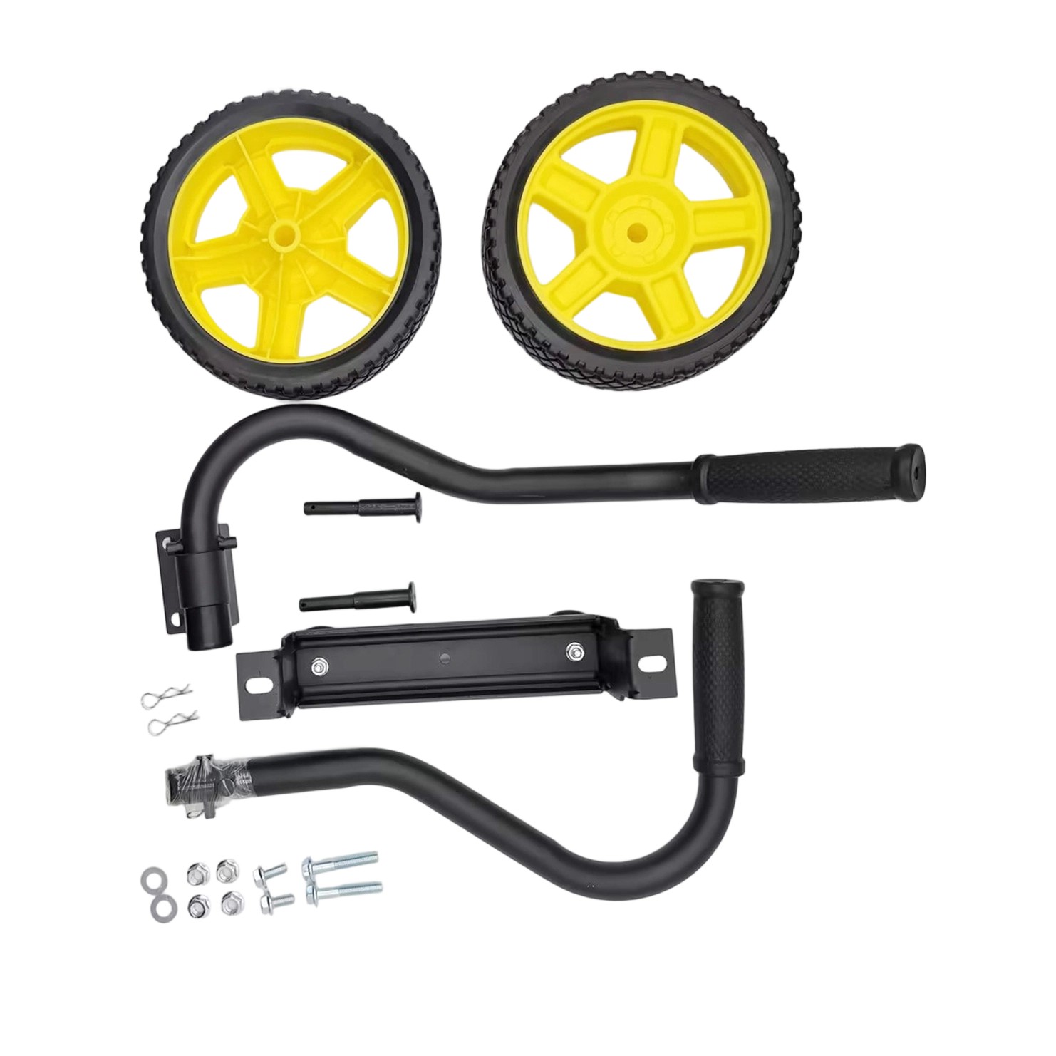NEW 8-Inch Never-Flat Generator Wheel w/Adjustable Handle Fit for 6500 8750 F