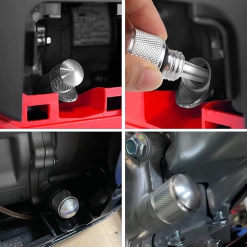 2Pcs Replacement for 55201 Magnetic Oil Dipstick for Inverter Generator with O