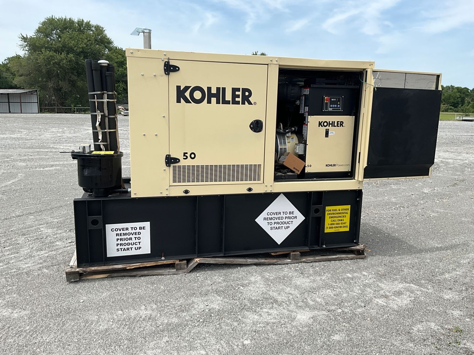 2019 New Surplus 50kW Kohler Diesel Gensets