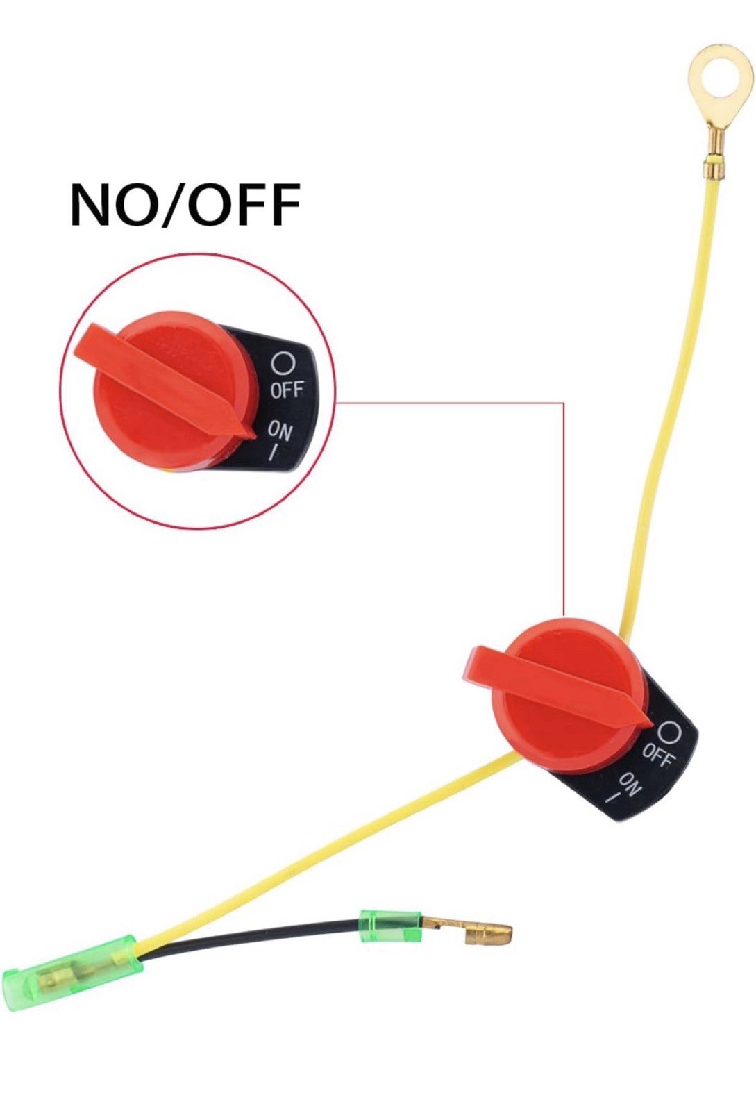 Pack of 5Kill Switch Honda GX120 GX160 GX200 GX240-GX390 Stop 36100-ZE1-015