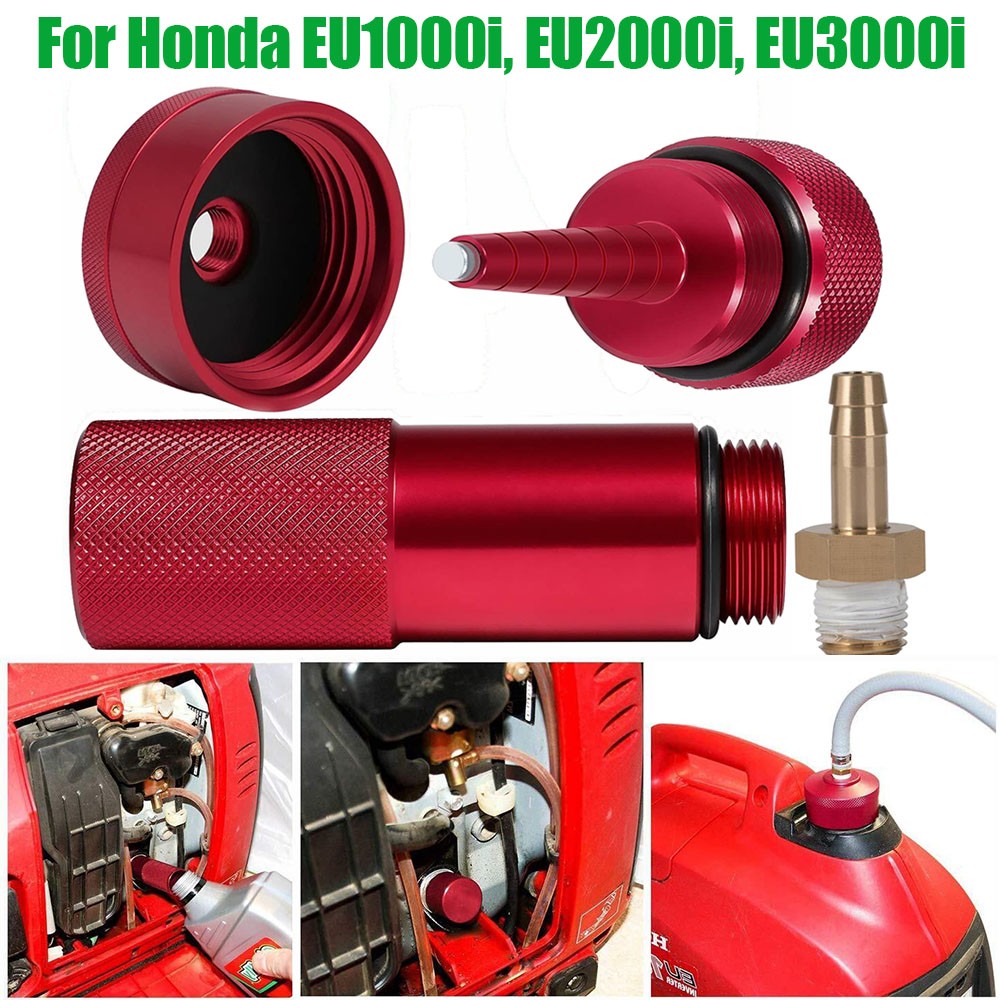 Extended Run Gas Cap Oil Funnel Magnetic Dipstick for Honda EU2000i Generator