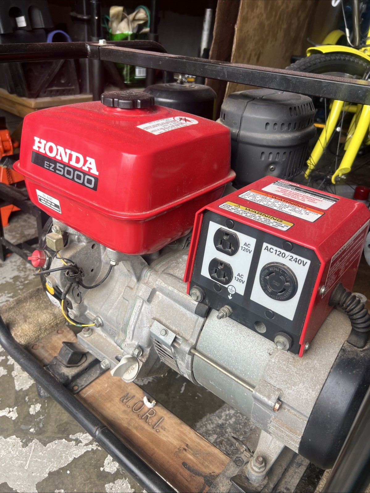 Honda Carburetor OEM EG5000XK1 EZ5000 EN5000 Generator 16100-ZE3-F31 Low Hours