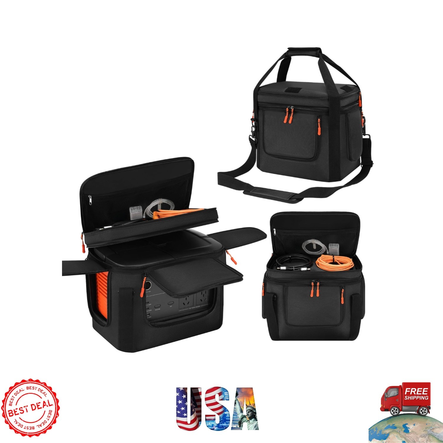 Portable Carrying Bag for Jackery Explorer 1000 V2 – Compact & Stylish