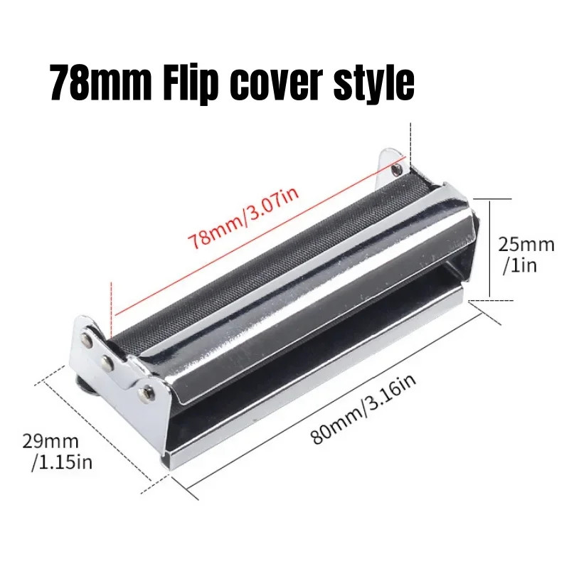 WE PUFF Portable Mini Metal Manual Rolling Machine 70/78/110 MM Paper Tobacco