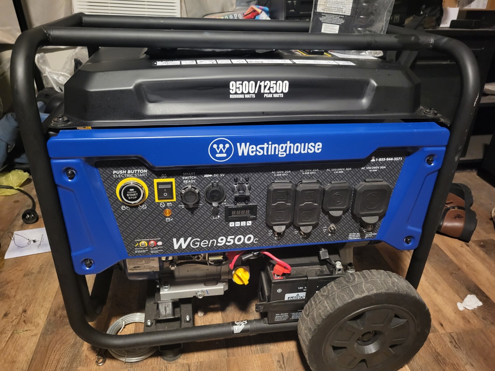 Westinghouse WGEN9500C Portable Generator 9500 Watt